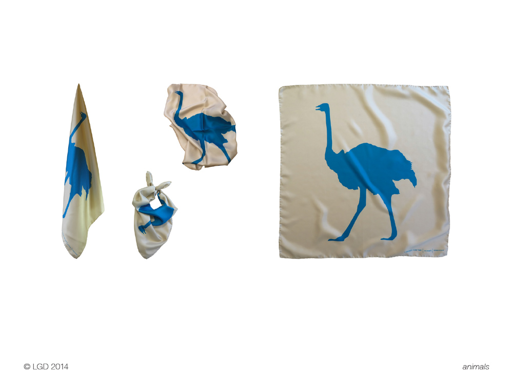 Lorenzo Gaetani Design - Animals Foulard