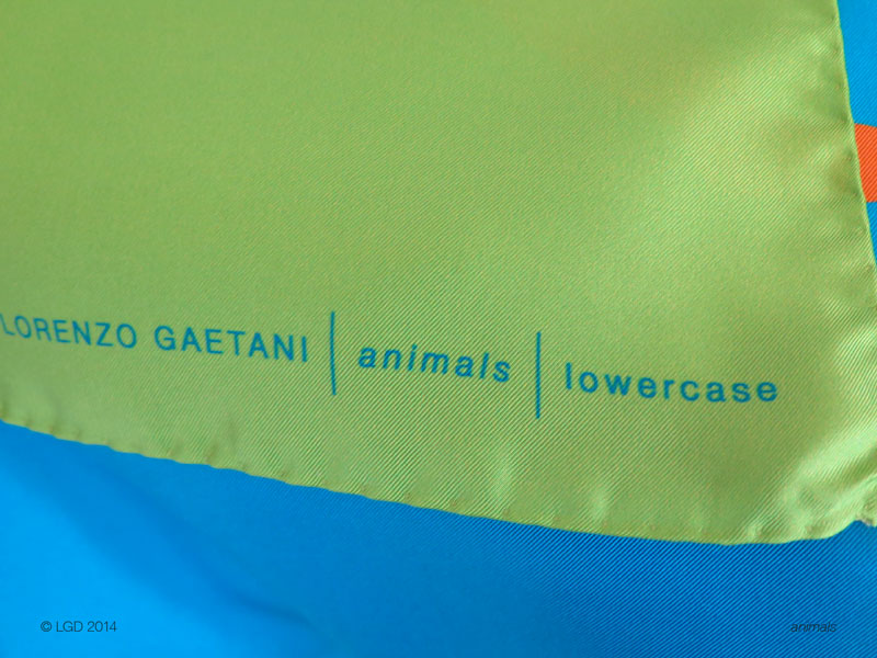 Lorenzo Gaetani Design - Animals Foulard