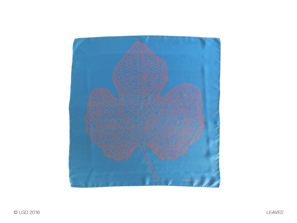 Lorenzo Gaetani Design - Leaves - foulards