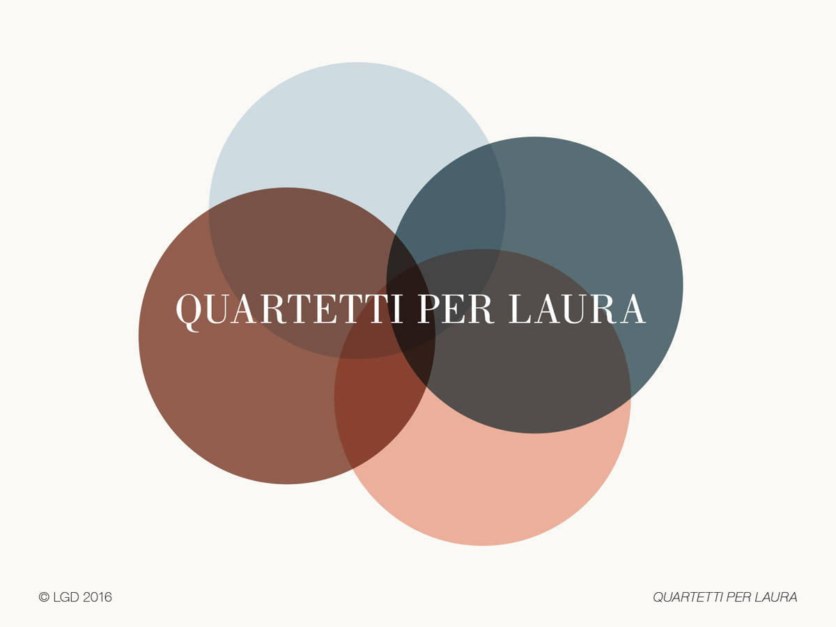 Lorenzo Gaetani Design - Quartetti per Laura