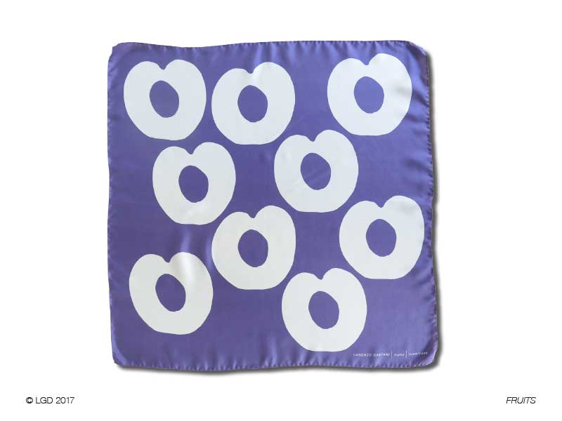 194_LGDSITO_FRUITS_Foulard-8 LORENZO GAETANI DESIGN Fruits Scarves
